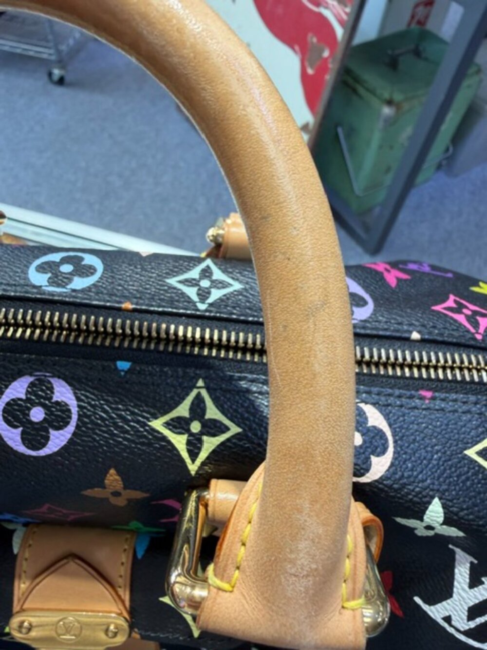Louis Vuitton Speedy 30 Monogram Multicolore Noir - Picture 12 of 14